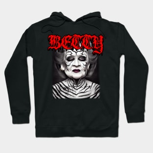 Black Metal Betty White Hoodie